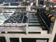 2800 มิลลิเมตร กระเป๋ากล่องกระดาษกล่อง Gluer เครื่องทํา corrugated สับอัดอัตโนมัติ