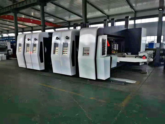 เครื่องพิมพ์ Flexo Printer Slotter เครื่องกล่องกล่องกระดาษกระดาษ