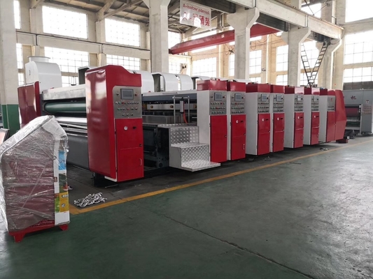 เครื่องพิมพ์ Flexo Printer Slotter เครื่องกล่องกล่องกระดาษกระดาษ