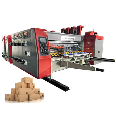 เครื่องพิมพ์ Flexo ทํากล่องกล่องกล่องกระดาษ