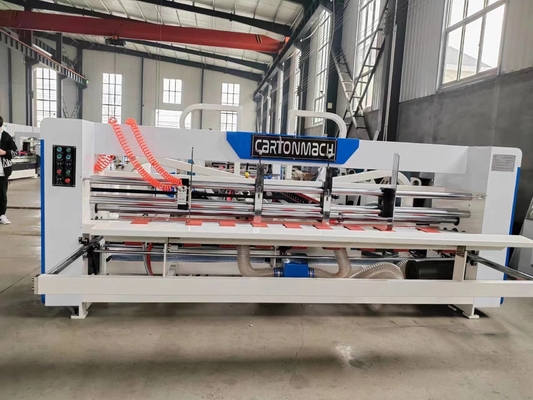 Highly Automation Carton Folding Corrugated Box Gluing Machine 0~220m/Min