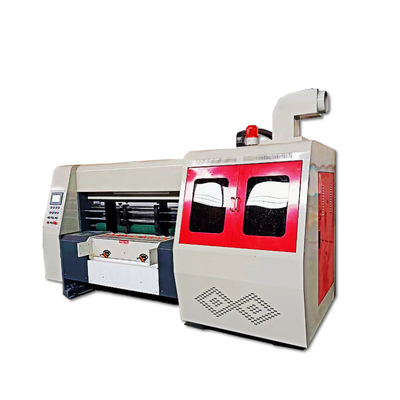 เครื่องพิมพ์ขนาดเล็ก Slotting Die เครื่องตัดกล่องกระดาษลูกฟูก