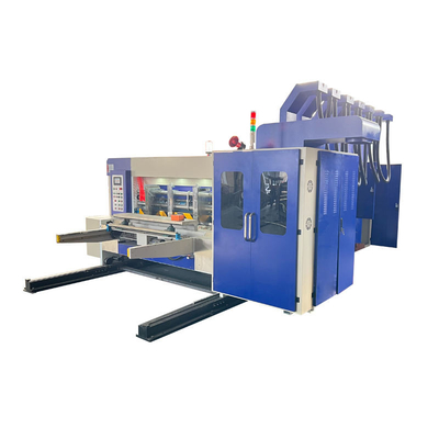 เครื่องพิมพ์ Flexo 4 สี อัตโนมัติเต็ม สําหรับกล่องกระดาษกล่อง